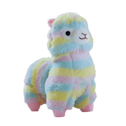 Adorable Rainbow Alpaca