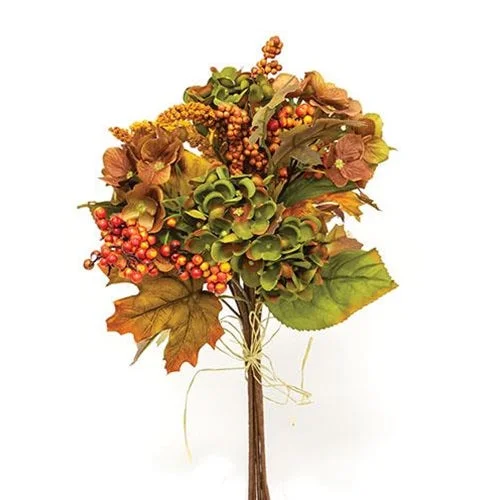 Autumn Hydrangea & Berry Bouquet