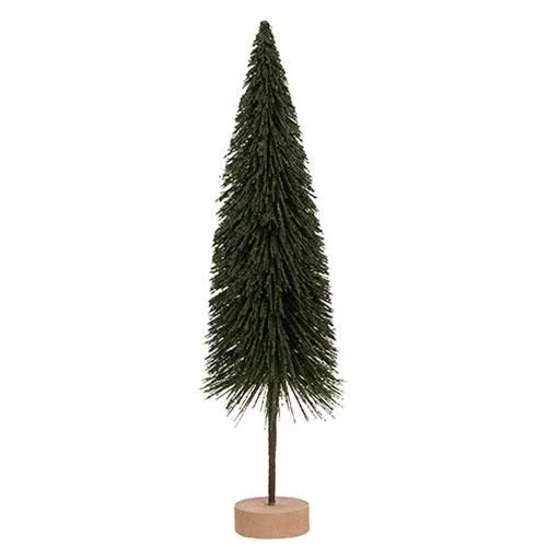 Dark Green Sisal Tree 12"