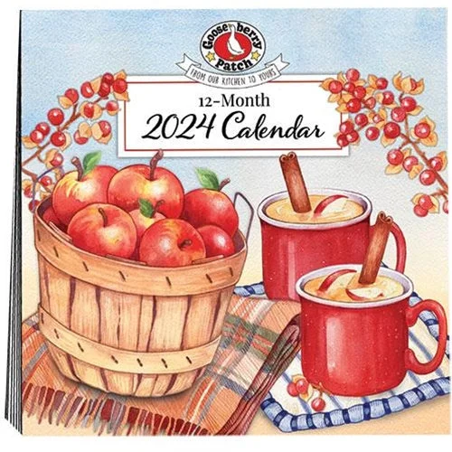 Gooseberry Patch 2024 Wall Calendar