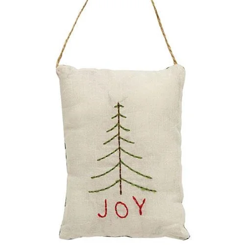 Joy Tree Pillow Ornament