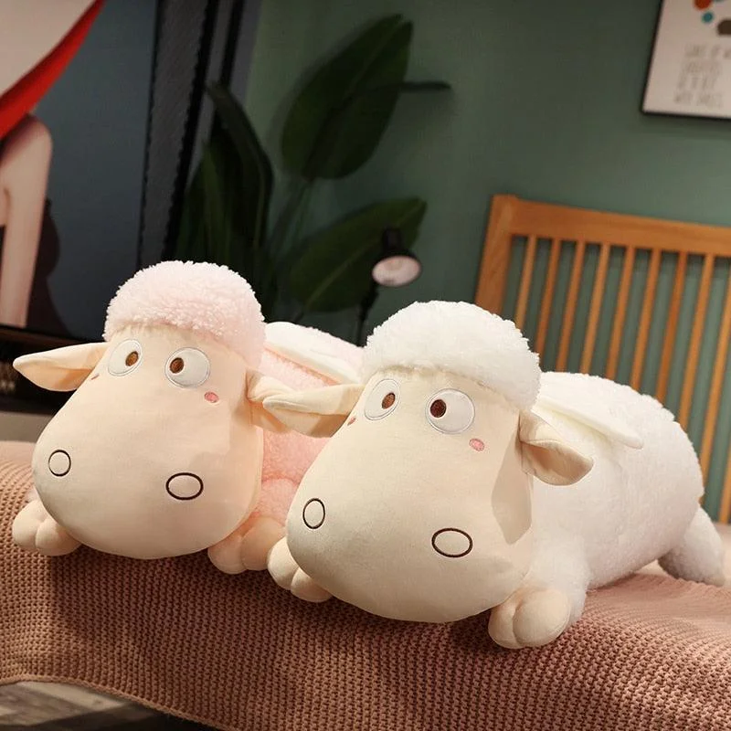 Lying Angel Sheep Stuffed Animal