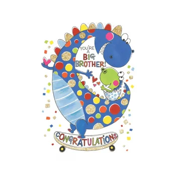 Big Brother Congratulations Card