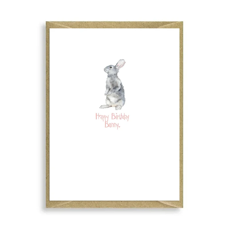 Bunny Happy Birthday Bunny Mini Card