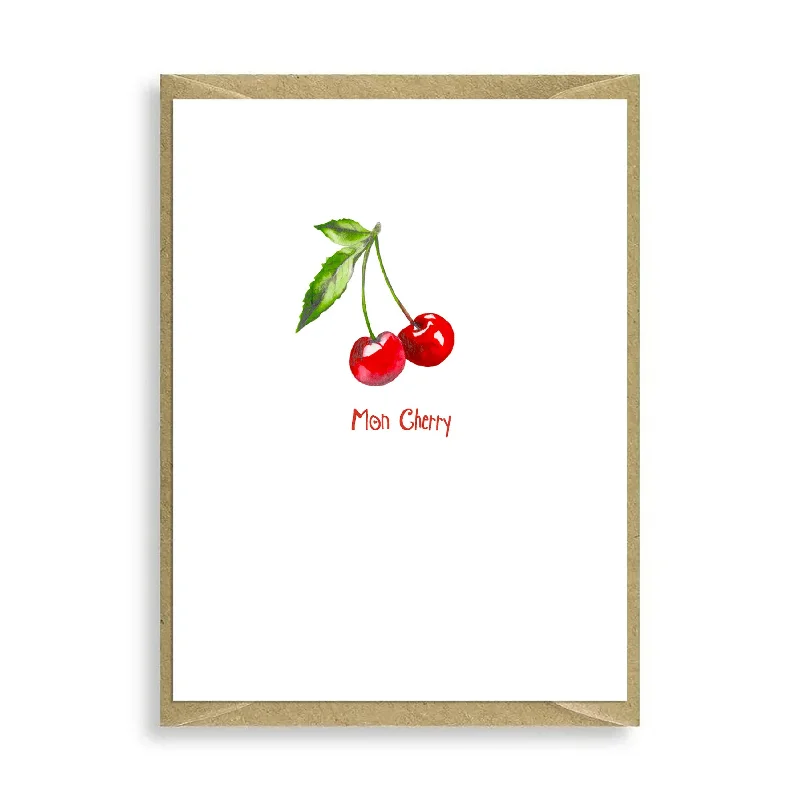 Cherrie Mon Cherry Mini Card