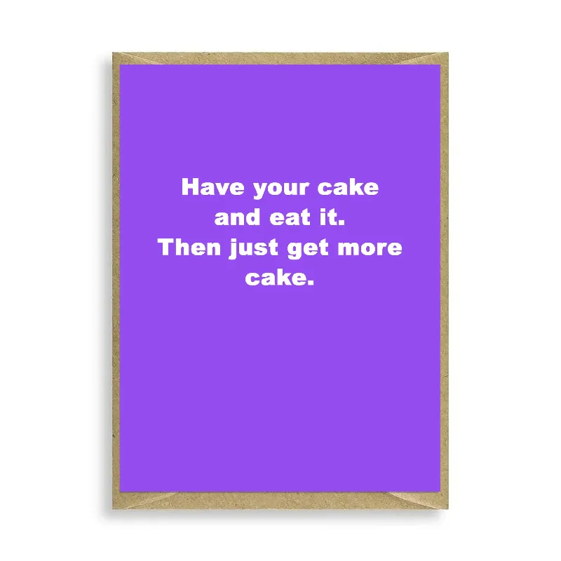 Have Your Cake Mini Card