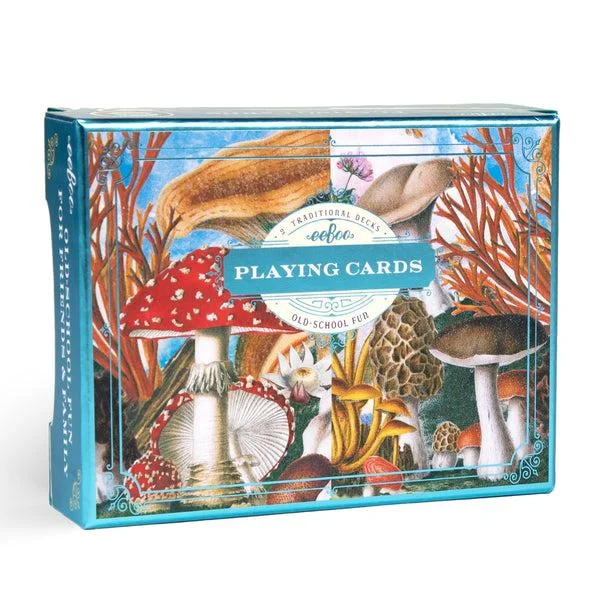 MUSHROOM PLAYING CARDS