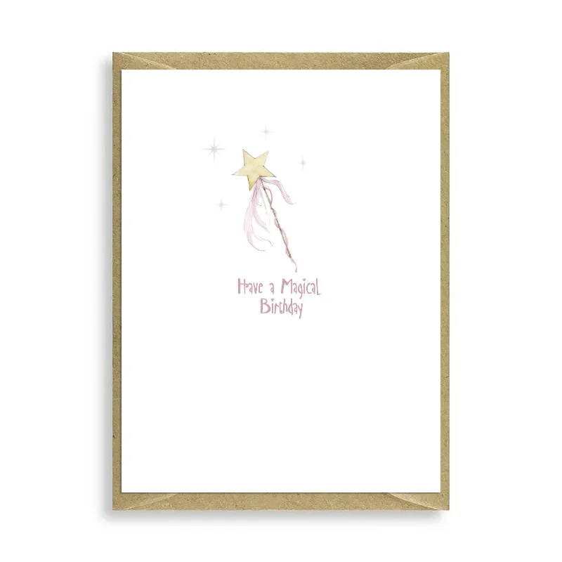 Wand Have a Magical Day Mini Card