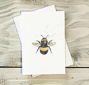 Mini Greeting Card -Bee