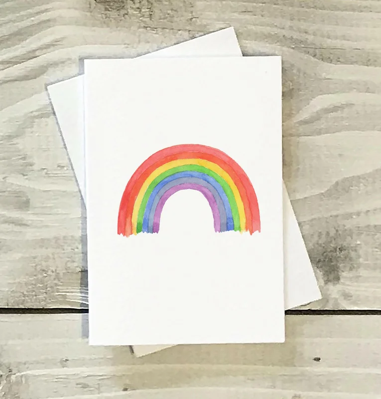 Mini Greeting Card - Rainbow