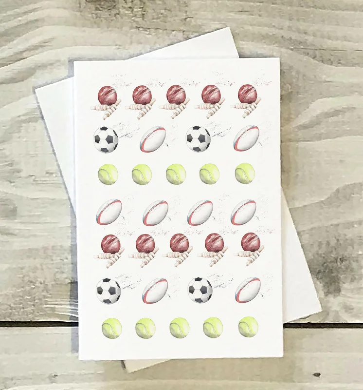 Mini Greeting Card - Sport