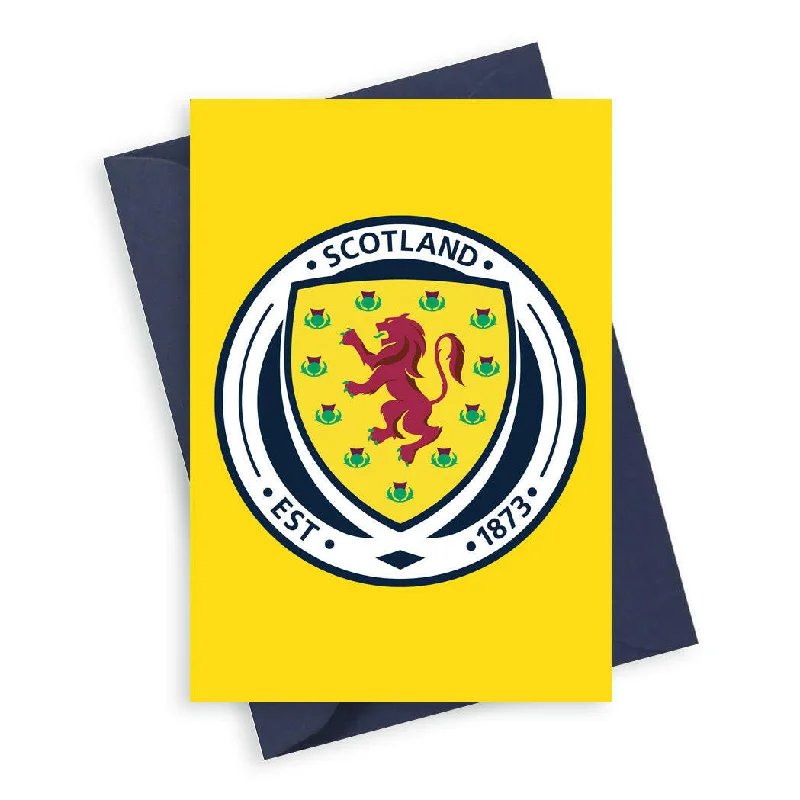 Scotland Football Crest A6 Greeting Card