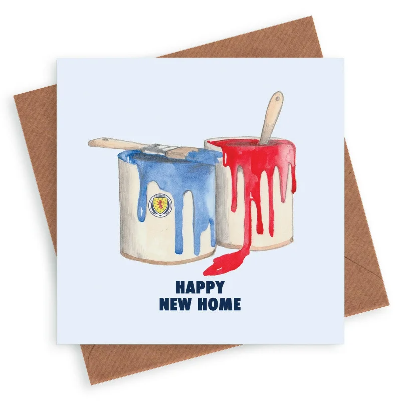 Scotland Football New Home Greeting Card